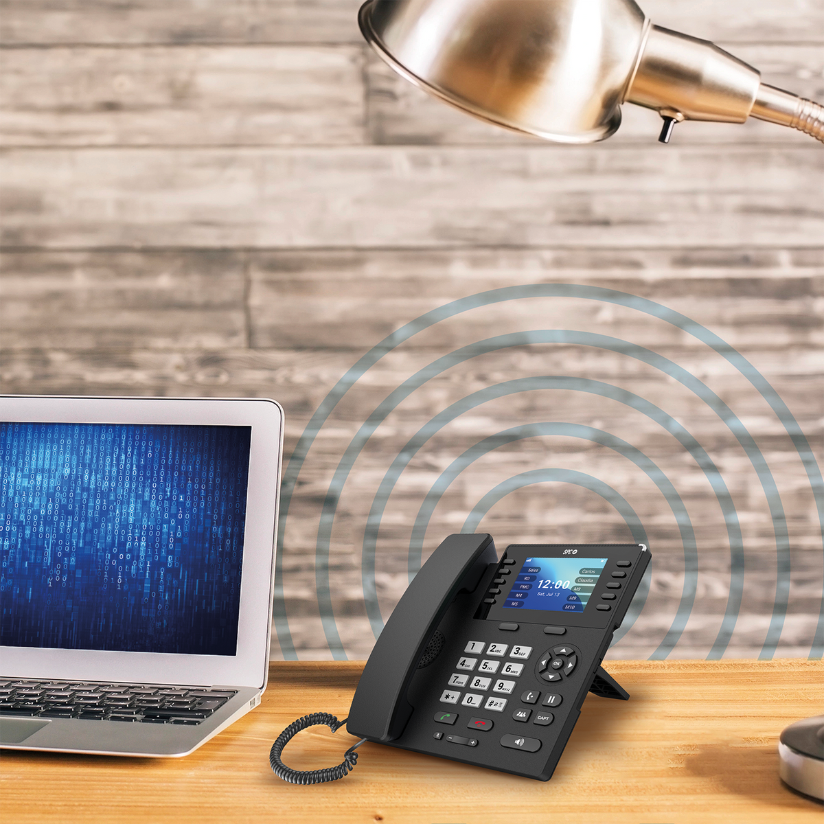 SPC lança a sua primeira linha de FWP: os novos telefones fixos sem fios com SIM 4G WF100 e WD10