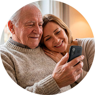 Móvil 4G diseñado para los mayores