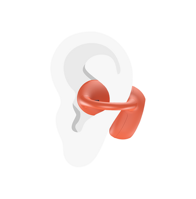 Diseño Open-Ear tipo clip que no se cae ni se mueve