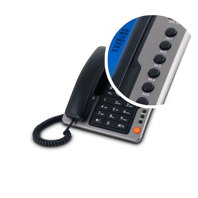 Appels rapides aux contacts habituels d'une seule touche