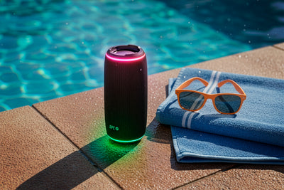 Resistente al agua IPX6 para usarlo en interior y exterior